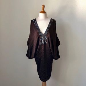 Luxurious 100% Silk Kimono Style Dress